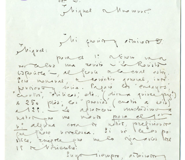 Epistolario Miguel de Unamuno