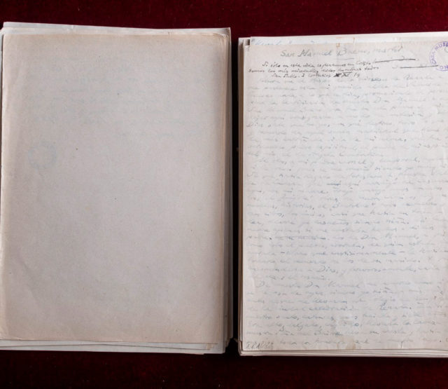 Manuscrito Miguel de Unamuno