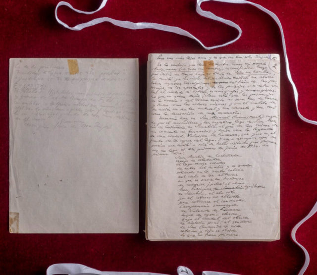 Manuscrito Miguel de Unamuno
