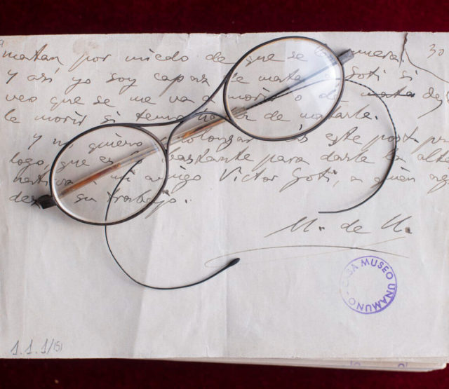 Manuscrito Miguel de Unamuno