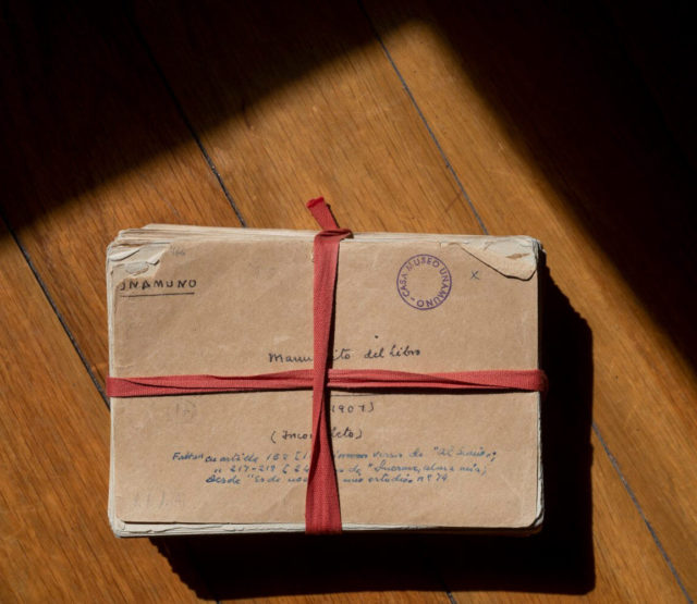 Manuscrito Miguel de Unamuno