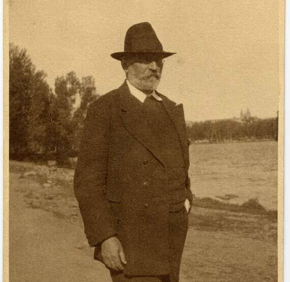 Unamuno paseando por Tormes