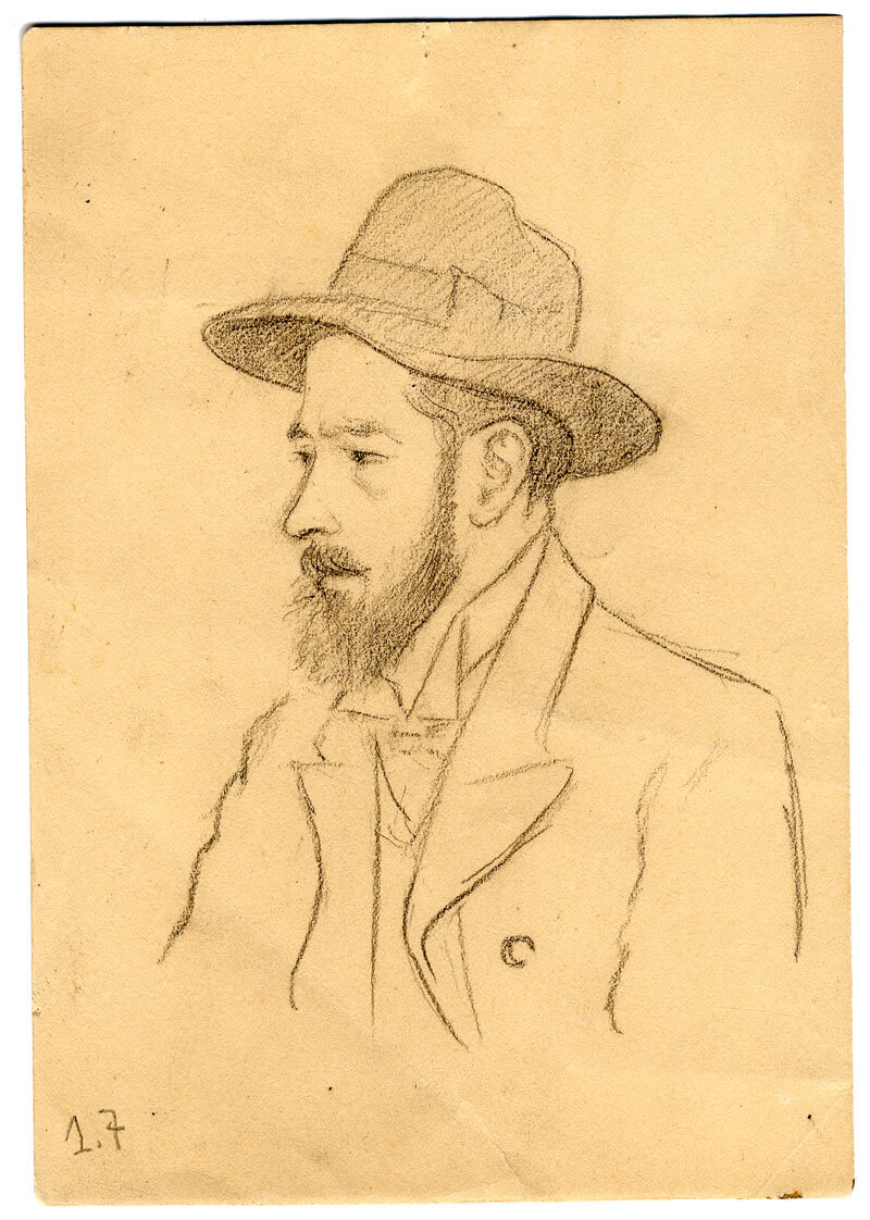 Dibujo Miguel de Unamuno